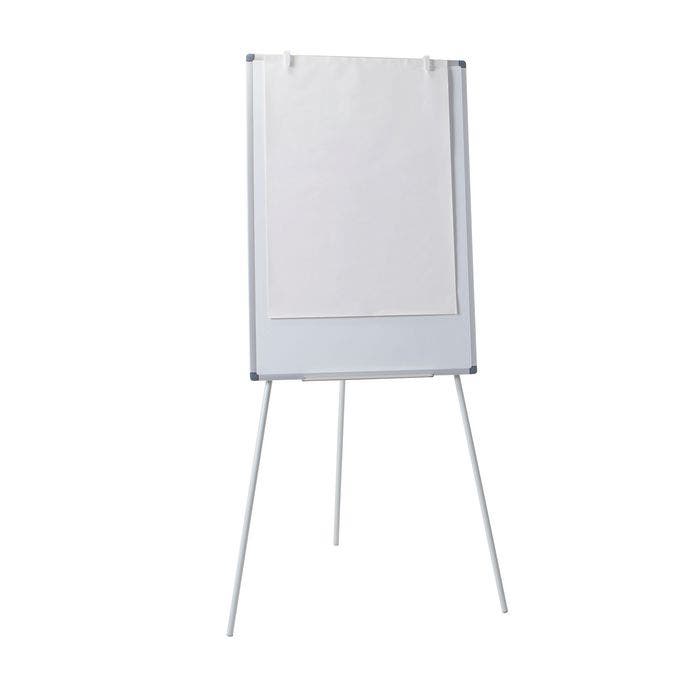 Whiteboard and Adjustable Flipchart Easel