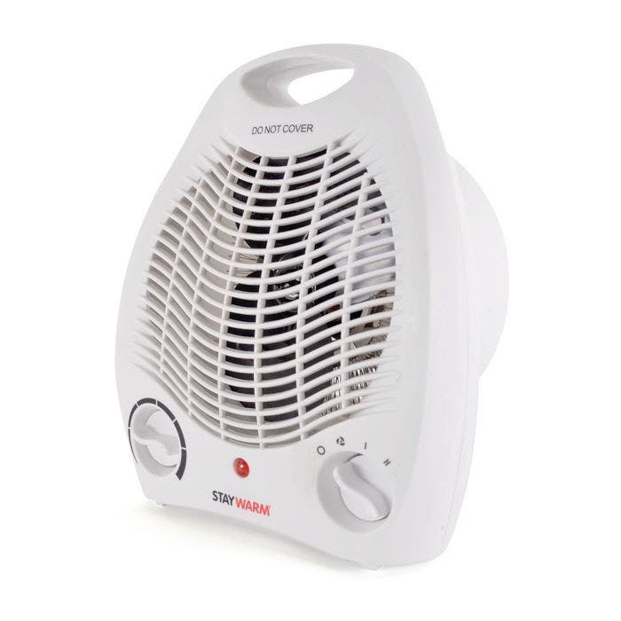Upright Fan Heater and Cooler - 2 heat settings
