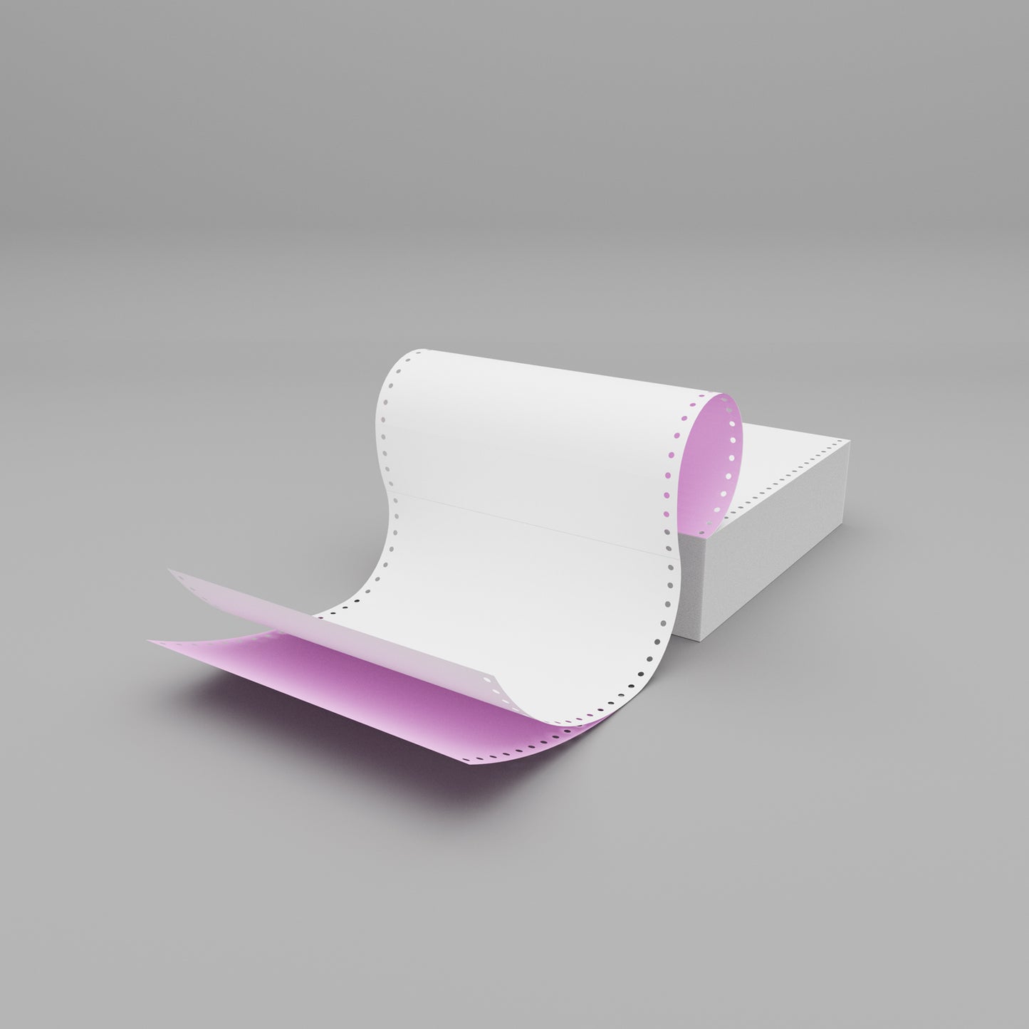 Plain Listing Paper NCR (11x9.5'') 2 Parts White/Pink