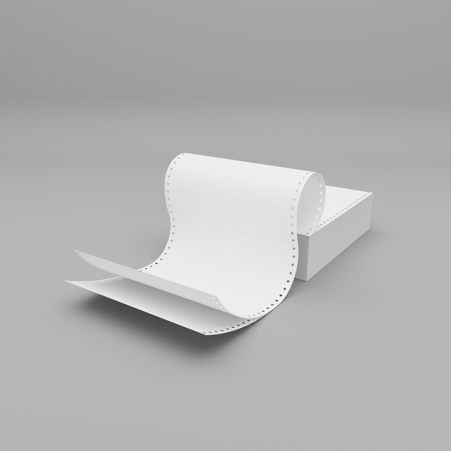 Plain Listing Paper NCR (11x9.5'') 2 Parts White