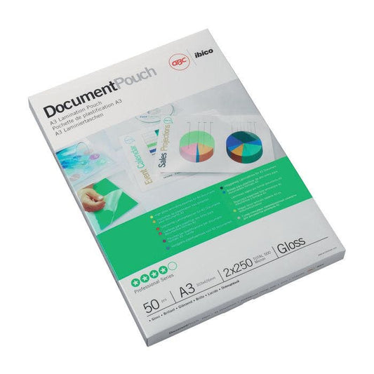 GBC Laminating Pouches - A3 - pack 100