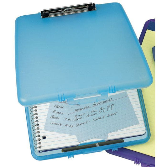 Foldover A4 Clipboard Wallet with Stong Clip
