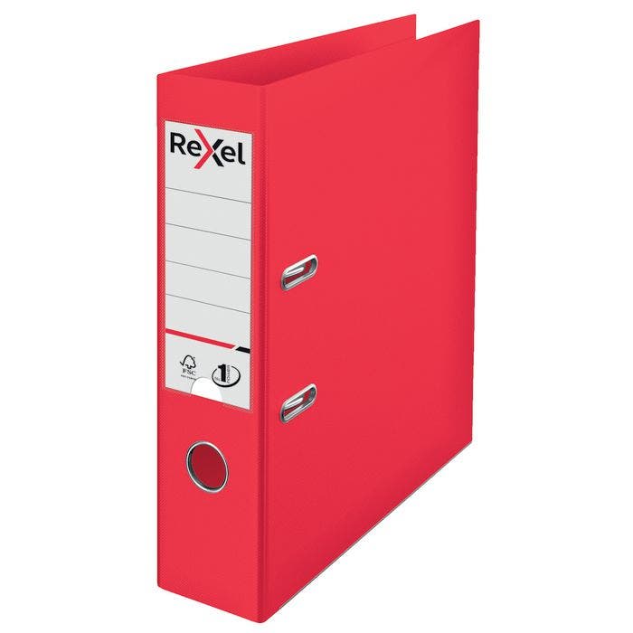Rexel A4 Lever Arch File 500 Sheet Red