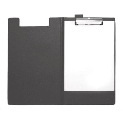 A4 PVC Foldover Clipboard Black