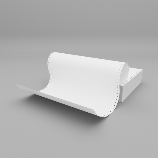 Plain White Listing Paper HVS PEFC (11x14.5 Inches) 1-Part/60 gsm