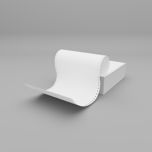 Plain White Listing Paper HVS PEFC (11x9.5 Inches) 1-Part/70 gsm