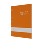 Collins A4 Ring Binder Refill Pad – 160 Pages (Pack of 5) Orange