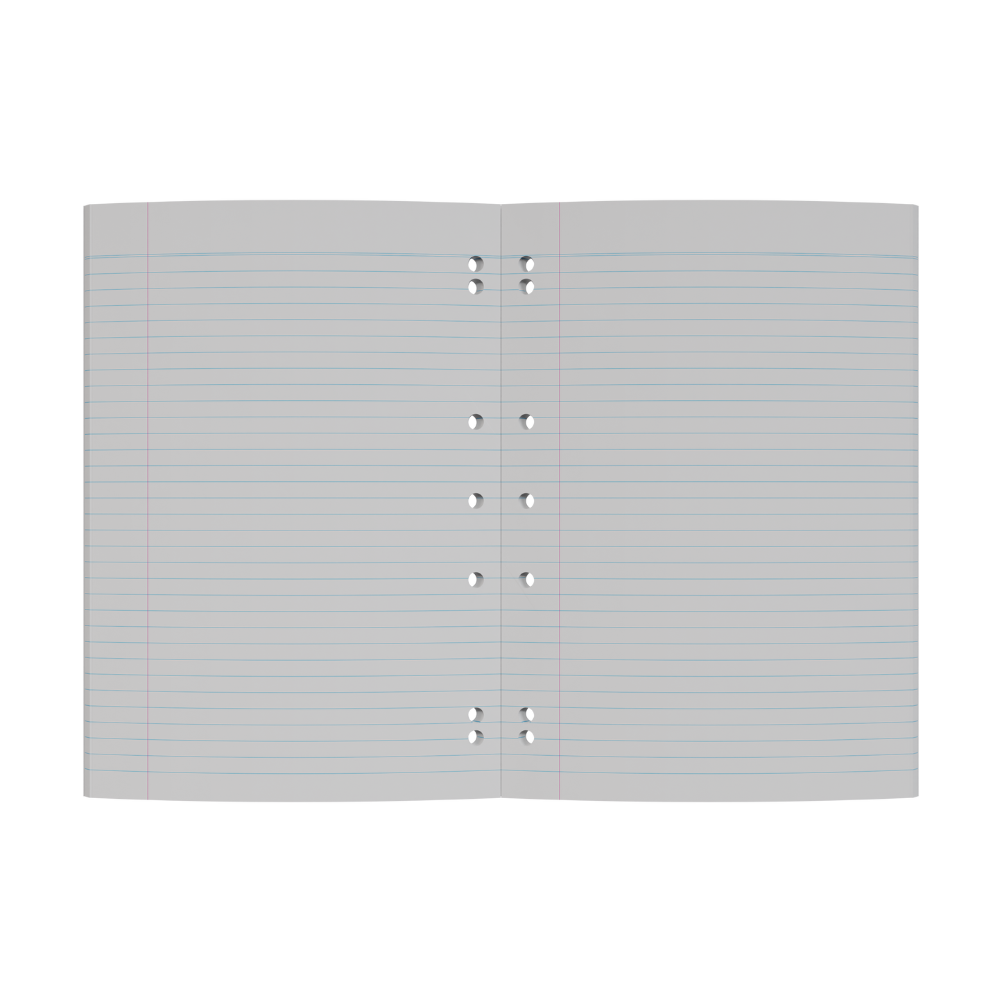 Collins A4 Ring Binder Refill Pad – 160 Pages (Pack of 5) Orange