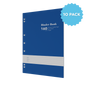 Lined Binder Refill Pad A4 Ring Binder | Ruled Layout / 160 Pages (Packs of 10) 8mm / 70 GSM - Collins Debden School Essentials