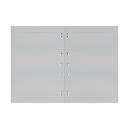 Collins A4 Ring Binder Refill Pad – 160 Pages (Pack of 5) Blue