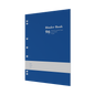 Collins A4 Ring Binder Refill Pad – 96 Pages (Pack of 5) Blue
