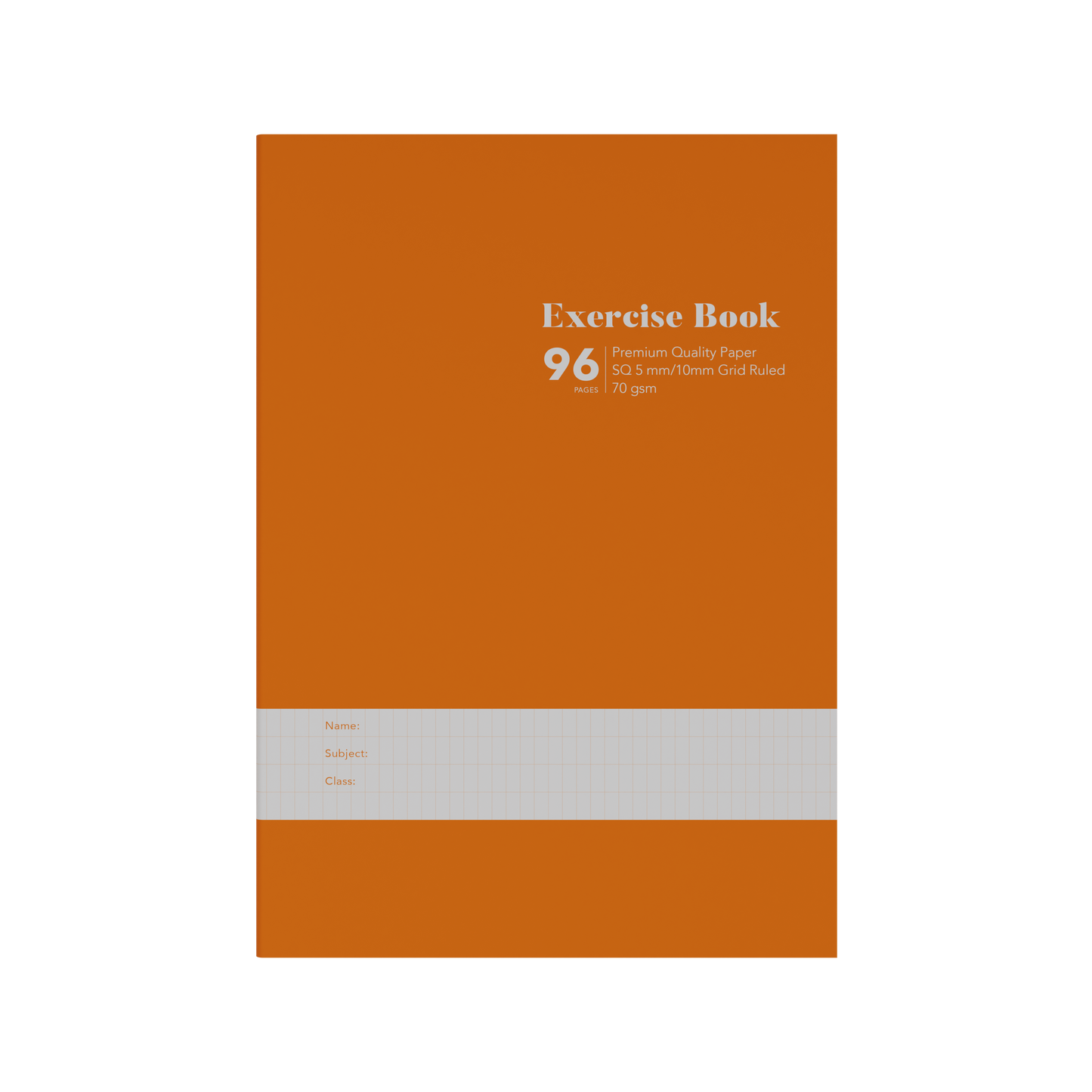 Collins A4 Grid Exercise Book – 96 Pages (Pack of 10) Orange