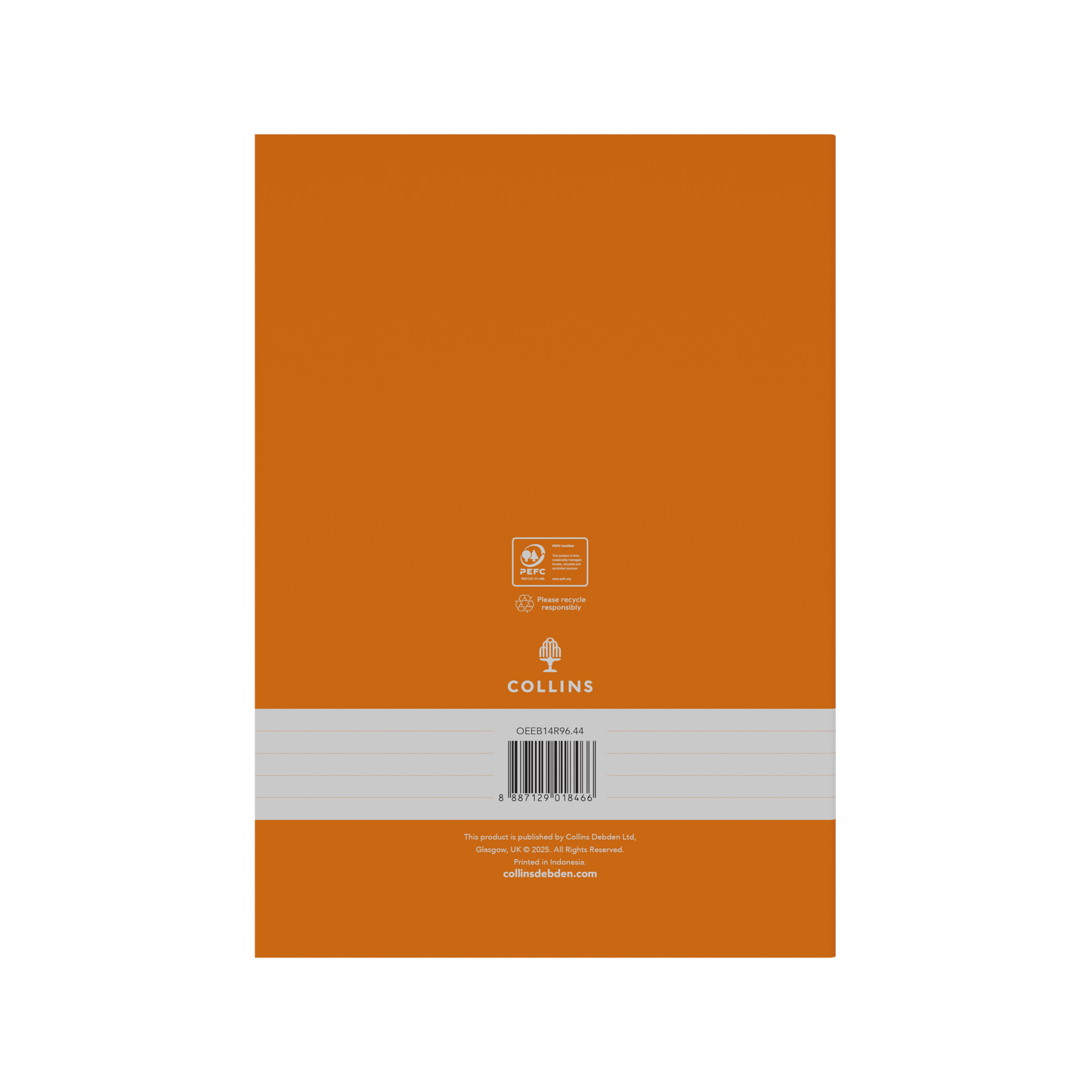Collins A4 Exercise Book – 96 Pages (Pack of 10) Orange