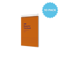 Reporters Notebook (200x127mm) Spiral Bound | Ruled Layout / 300 Pages (Packs of 10) 8mm / 80 GSM - Collins Debden School Essentials