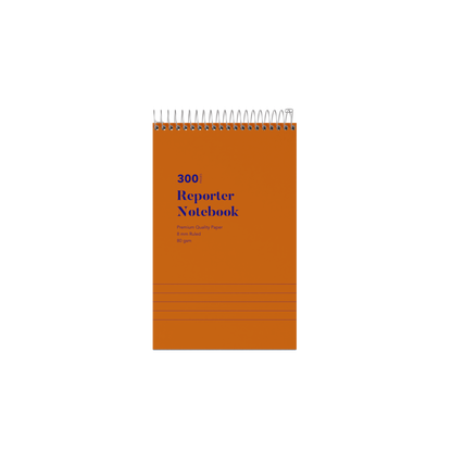 Collins Reporter Notebook (200 x 127mm, Pack of 10) Orange
