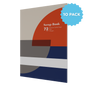 Blank Scrap Book (335 x 240mm) Casebound | Plain Layout / 72 Pages (Packs of 10) / 100 GSM - Collins Debden School Essentials