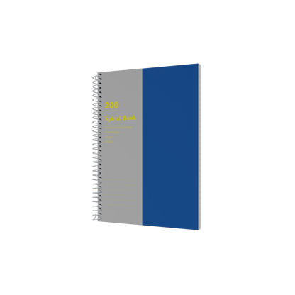 Collins A5 Spiral Bound Notebook – 200 Pages (Pack of 5) Blue